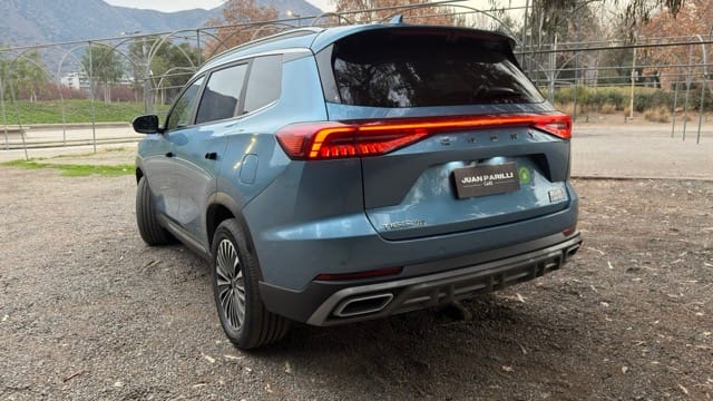 Chery Tiggo 8 PHEV - Reseña Completa Zona trasera exterior Chery Tiggo 8 Híbrido Enchufable 2026