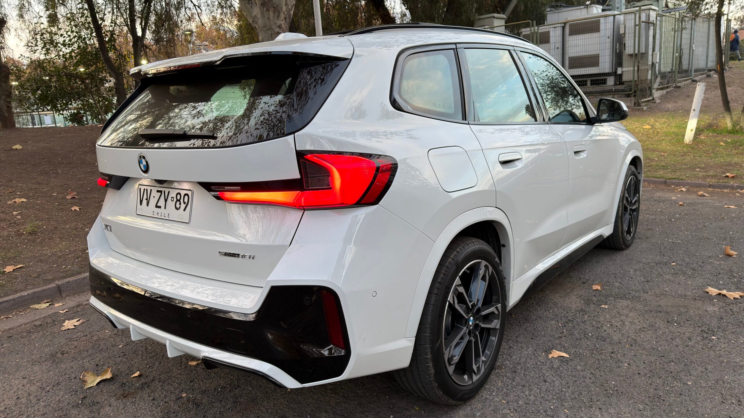Zona trasera exterior BMW X1 2026 Chile