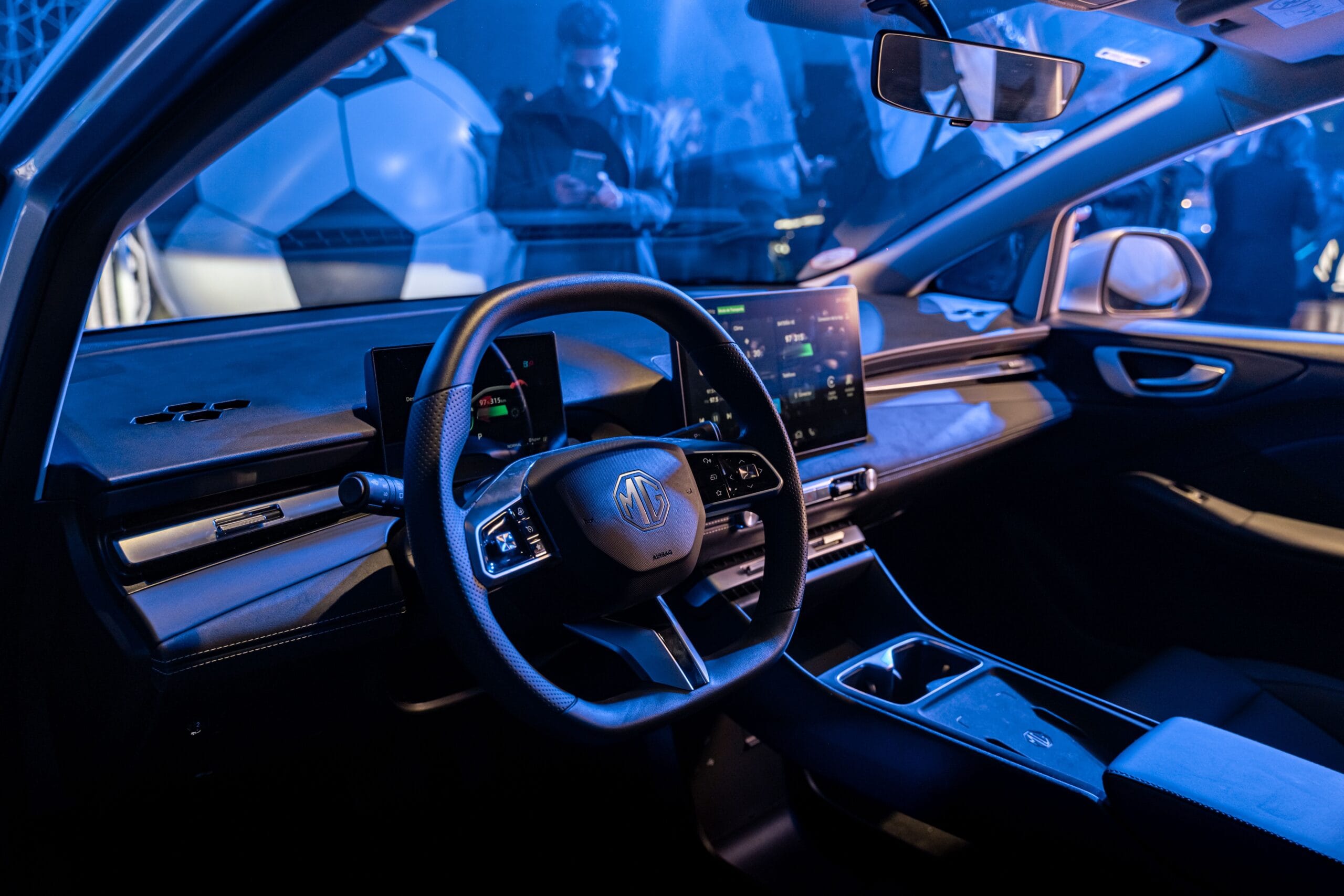 Interior MG4 EV Urban Chile 2026