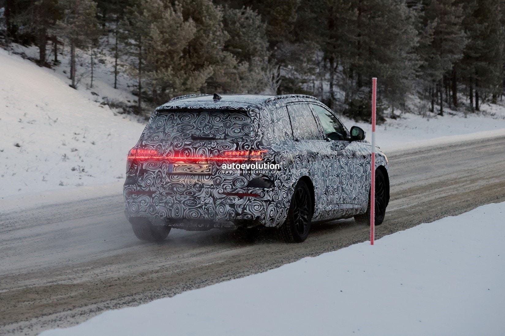 Nuevo Audi Q7 2026 capturado con camuflaje en pruebas