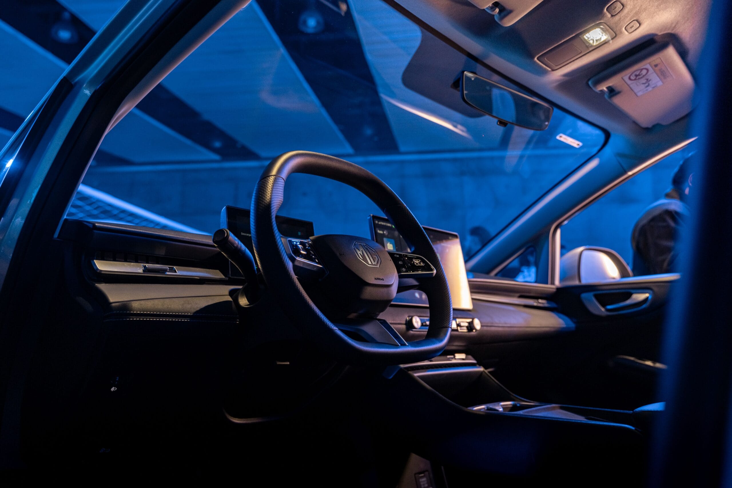 Otro ángulo interior MG4 EV Urban