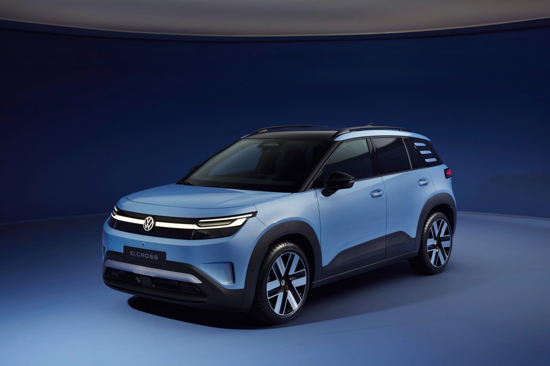 the all new electric id. cross